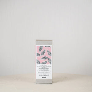 Davines hair treatment package on a white background