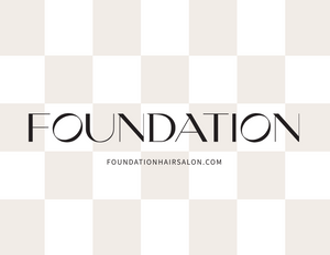 foundation salon branded gift card digital purchase.