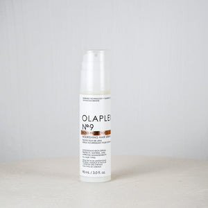 Olaplex No. 9 Nourishing Hair Serum bottle on a white background