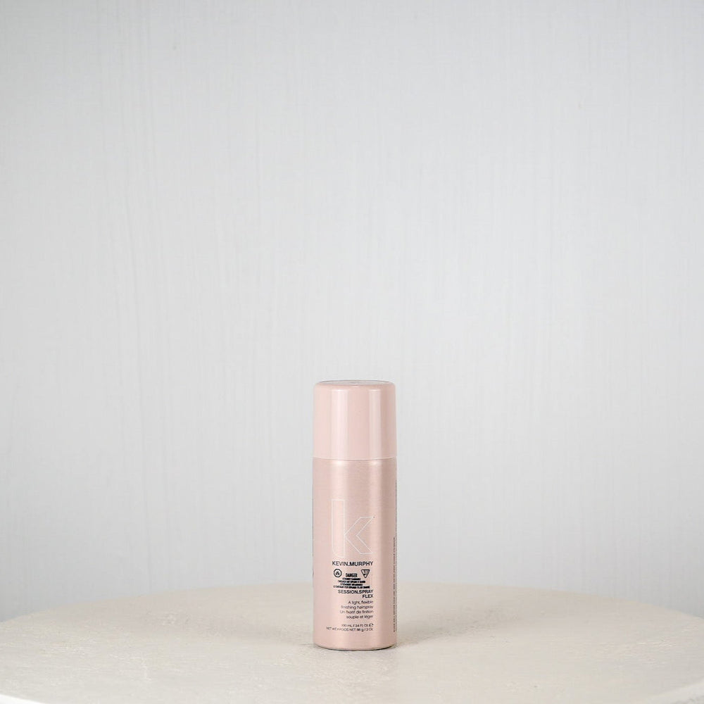 Kevin Murphy hair spray bottle on a white background